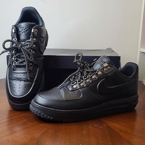 LF1 Duckboot Low Nike Air Force Black Size 10 Men's